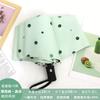 Cute Folding Umbrella for Girls with Black Coating for Sun Protection and Uv Protection, Manual and Fully Automatic, Dual-Use for Sun and Rain