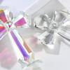 Handmade Crystal Cross Ornament AB Color Crosses Figurine Christian Cross Crafts  Birthday Gift