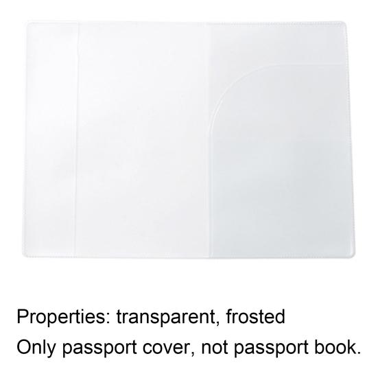 Passport Cover Functional Waterproof Transparent Resealable Clear Passport
