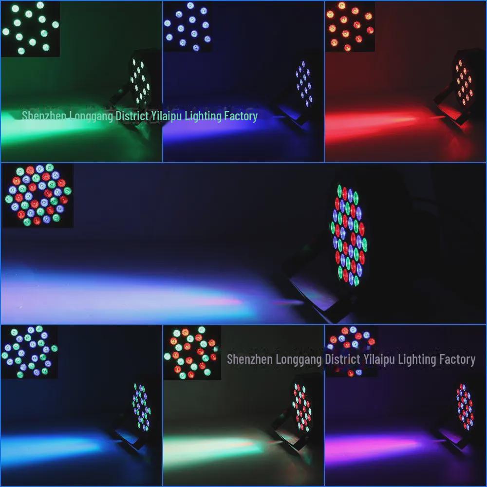 36 LED DMX512 Professional Stage Par Lights - 18Par Background Beam Light