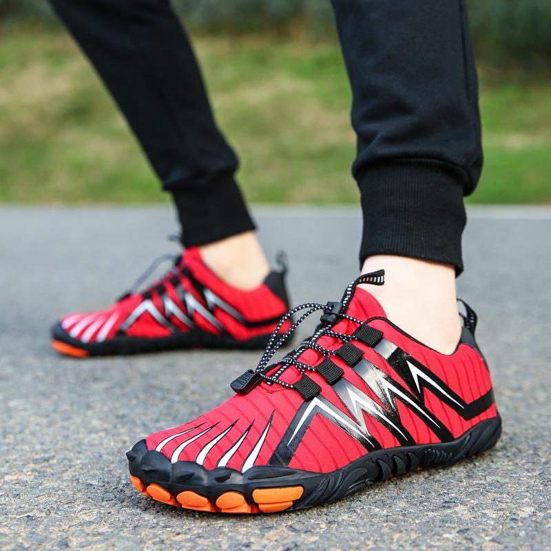 Men's 2024 Outdoor Five-Finger Barefoot Shoes for Hiking, Surfing, Rafting, Climbing, and Wading