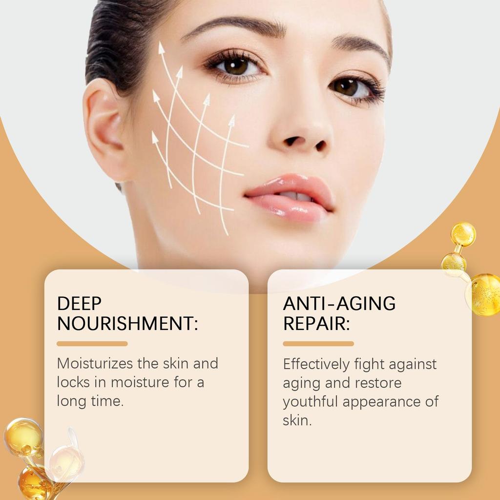 HOYGI Retinol Facial Moisturizing Cream Gentle Moisturizing Care Facial Skin Moisturizing Daily Application Cream