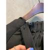 C S In The Room Wrap Tie baCk bandIng Long Skirt One Color