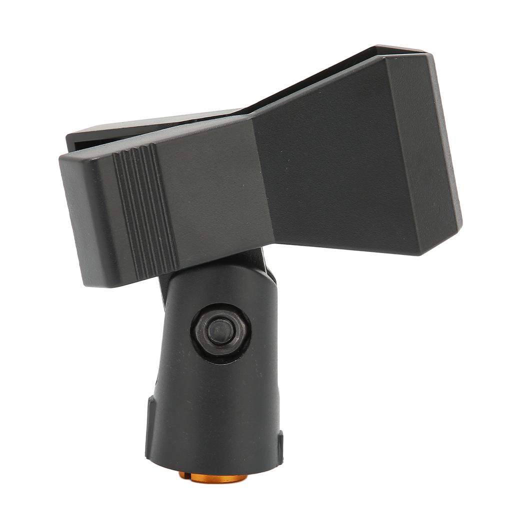 JD‑09 Microphone Clip ABS Universal Handheld Mic Clamp Holder with 58in Male To 38in Female