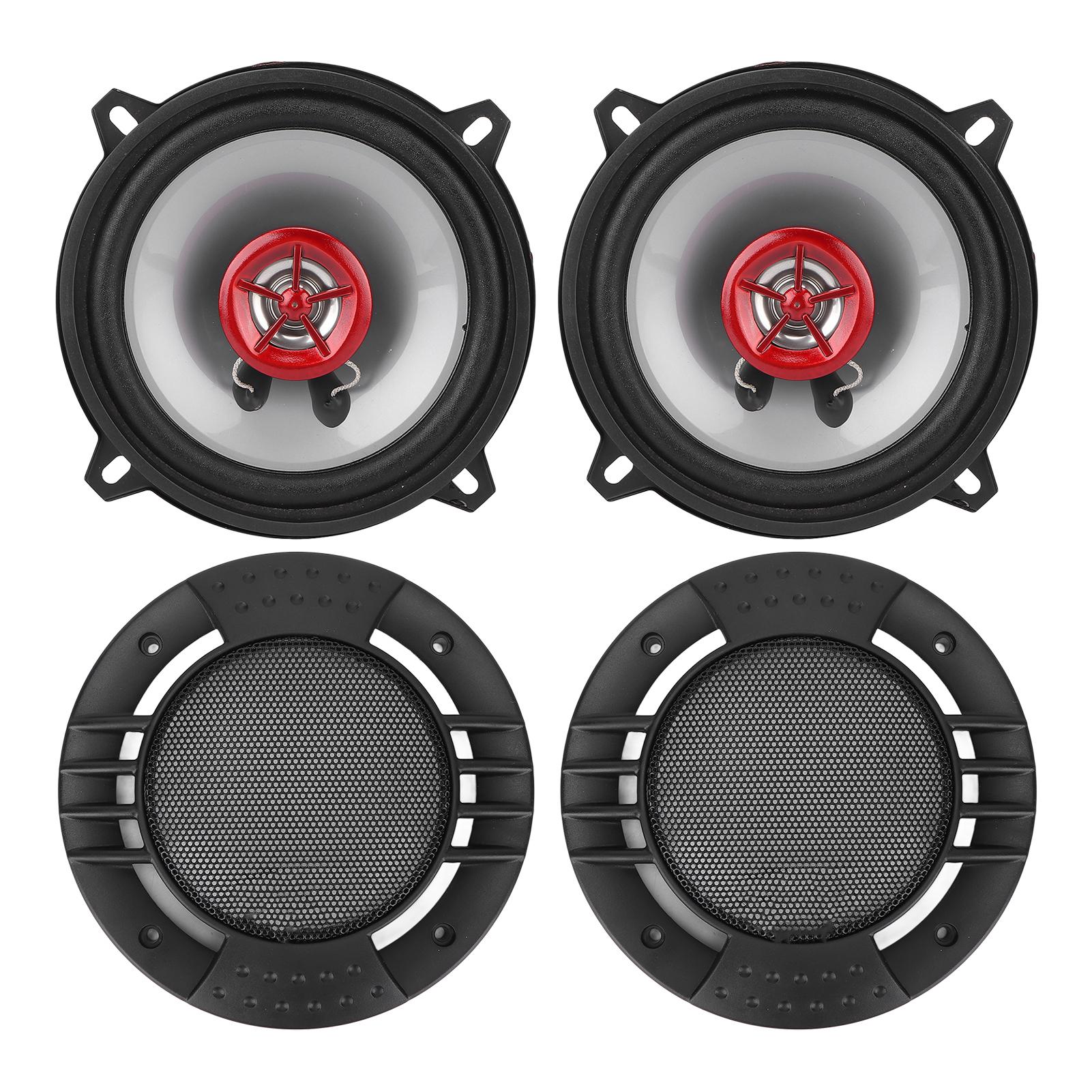 

2pcs Car Speaker 5in Round 150W 91dB 4 Ohm 12V Universal Tweeter for Auto Audio System