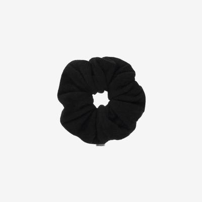 MUKHA CASHMERE KNIT SCRUNCHIE LARGE (BLACK)