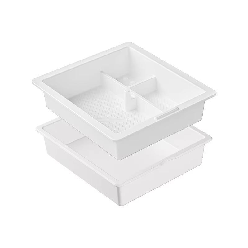 for Tesla Model Y Juniper 2025 Central Control Storage Box Armrest Box Eyeglass Holder Organizer Tray Interior Car Accessories