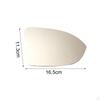 Right Side Heated Mirror Glass, 5H0857522 Wear Resistant Sturdy Parts Replace for Golf R