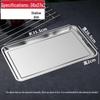 Youde 304 Stainless Steel Rectangular Serving Trays