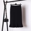 Winter Mermaid Skirt Women Sexy High Waist Skirt Streetwear Fashion Midi Long Skirt