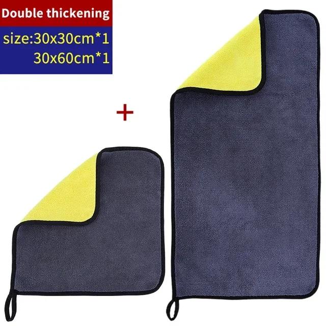 Mikrofiberhandduk Bil Mikrofiberduk Tvätthandduk Mikrofiberrengöringsduk Biltvätt Torkhandduk Autodetaljering