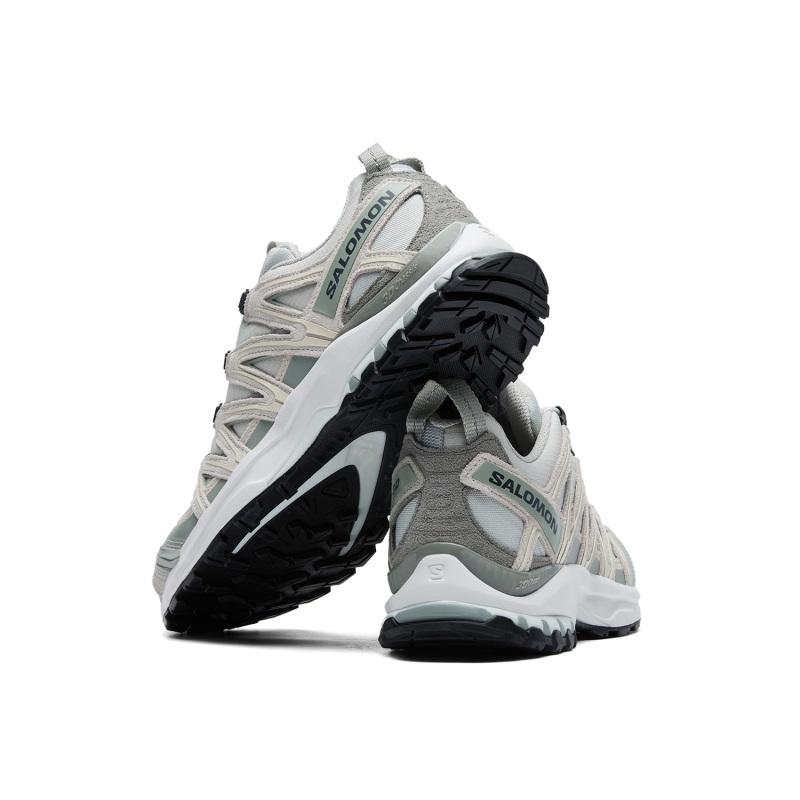 SALOMON XA PRO 3D Running Shoes Unisex Low top Dawn Blue/Iron Gray/White Sneakers 477919