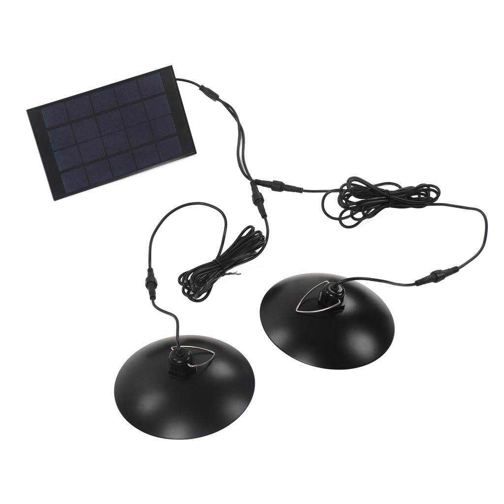 LED Solar Pendant Light Split Design Waterproof Light Controlled Induction Solar Shed Light