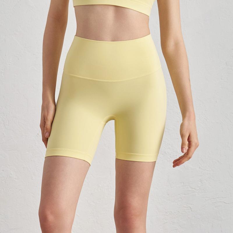 Three-point Yoga Shorts Peach Hip Pilates Fitness Yoga Pants Summer Thin Sports Tight Shorts Women's Outer Wear