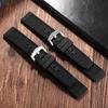 22mm Sport Silicone Watch Band Universal Extended Length Straps Waterproof Rubber Pin Buckle Bracelet Belt Accessories for Seiko