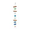 Farmhouses Beach Theme Wind Chimes With Sea Glass Shell And Wooden Accent Coastal Wall Art Hanging Pendants Decors
