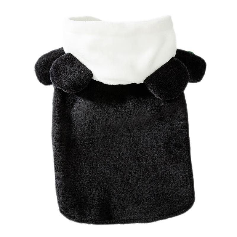Cute little animal dog transformation clothing flannel warm autumn and winter funny photo puppies kittens pet clothes