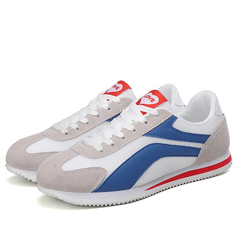 New Couple Fashion Sports Shoes Lightweight Breathable Casual Sneakers Men Low-Cut Flat Shoes Wome Trainers zapatillas de hombre