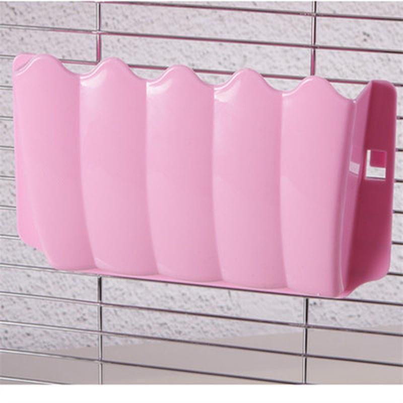 1 Pcs Plastic Animal External Grass Frame Can Be Fixed Small Pet Grass Basket