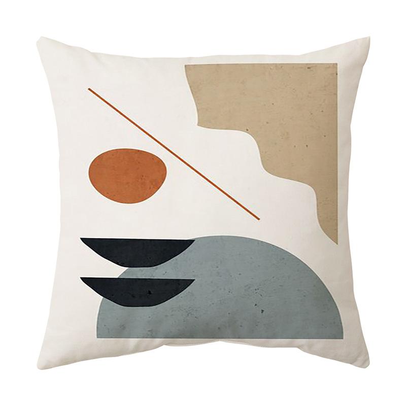 Pillow Abstract Sofa Pillow Cover Printed Cushion Cover Office Cushion Home