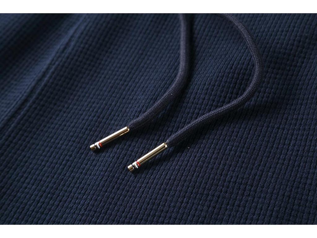 TB JL Four-Bar Waffle Sweatpants: Trendy European & American Loose Casual Trousers for Men & Women, Perfect for Autumn & Winter.