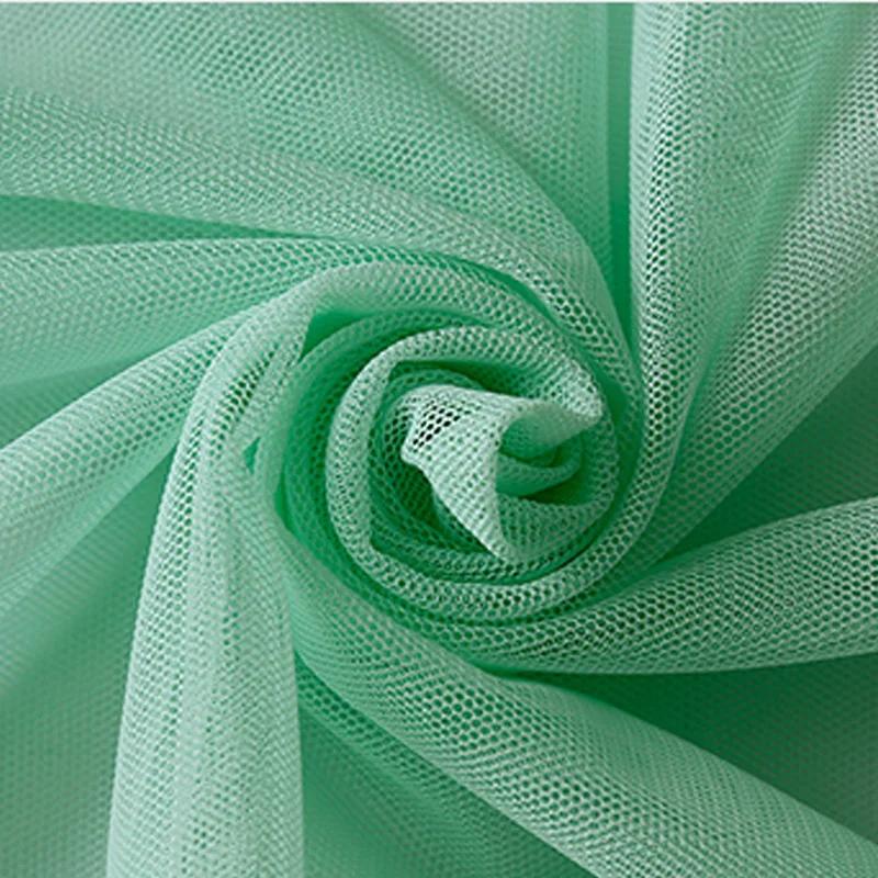 Encrypted Soft Mesh Tulle Fabric For Sewing Wedding Dress Wedding Decorations Curtains Mosquito Nets DIY Sewing Fabrics1m/5m/10m