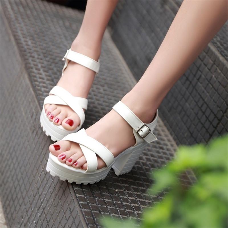 Buy Fashion Spring Autumn Big Size Platform Shoes Women High Quality