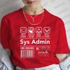 Women Tshirt Tops Computer System Administrator Core CPU Pc Coder Geek Computer Science T Shirt Clothing Women TShirt Tees Tops