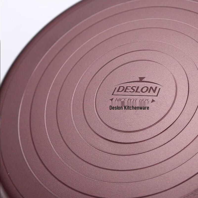 DESLON Lëxuan Antihaft-Kochgeschirr-Set aus Gusseisen, 2-teilig