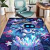 Cosmic Bot Crew Pattern Rug, Indoor/Outdoor Mat, for Picnic, Gameroom, Bedroom, Office, Living Room, Home Decor Carpet, Birthday Gift