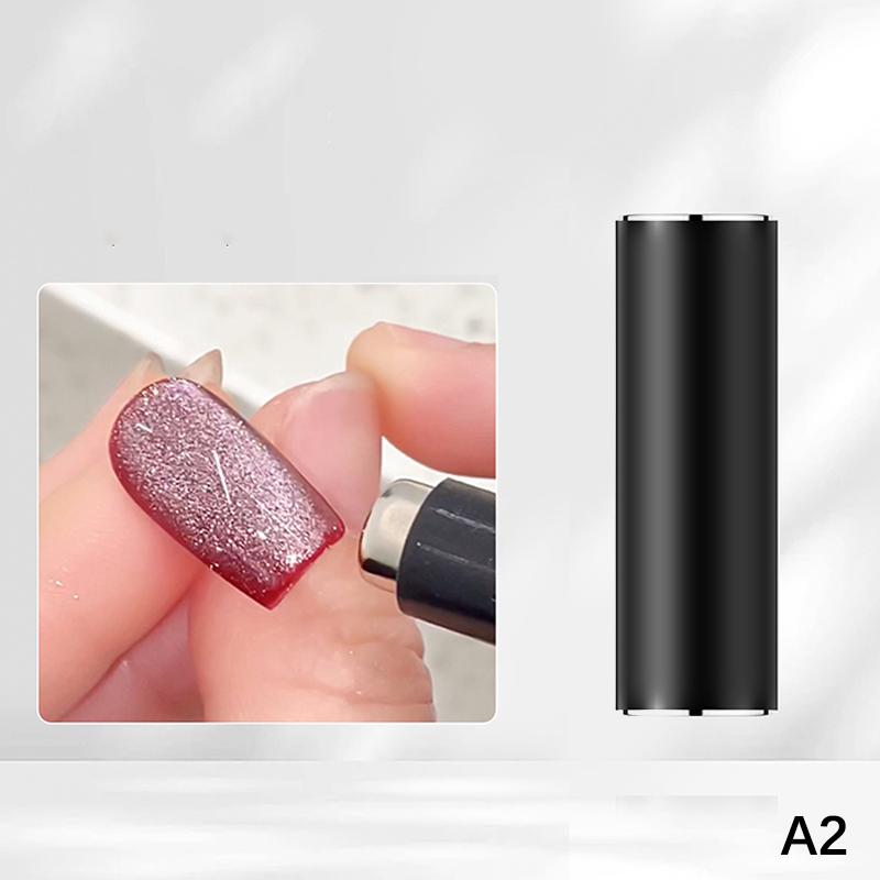 Dual Ended French Cat Eye Magnet Tool Y-Shaped Plate Magnetic Auxiliary Tool Gel Polish Magnet Rod Tool