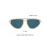 Dior Metall Gold Rahmen Kunststoff Linse Cat Eye Sonnenbrille Damen Sonnenbrille Blau ULTIME2-LKSA9-56