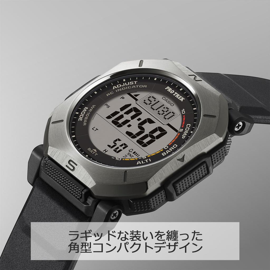CASIO PRO TREK PRW-69Y-1JF Tough Solar Multi-Band 6 Men's Trekking Watch Black 100M WR