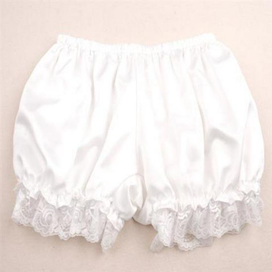 

COS Soft Girl Lace Trim Lantern Shorts - Puffy, Anti-Exposure Base Layer, Perfect Summer Wear One size