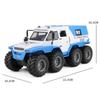 1/24 Russia Conqueror Shaman 8*8 Tyre Alloy Armored Car Model Diecast Metal Toy Police Off-road Vehicles Car Model Children Gift