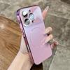 Official  Magnetic Phone Case For iPhone 17 16 15 14 Pro Max For Magsafe Wireless Charge Big Window Glass Protect Cover