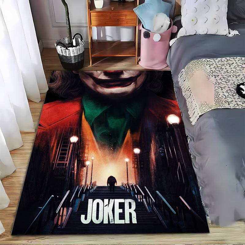

Glamorous Joker Carpet, Dramatic Home Decor Suitable for use as an anti-slip game mat for living room and bedroom sofas 40x60cm( 15x23in )