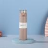 Mini-Thermosbecher 150/250 ml Auslaufsicher Mode Thermos-Isolierbecher mit Strohhalm Tragbar Ein-Knopf-Öffnung Taschen-Thermosbecher