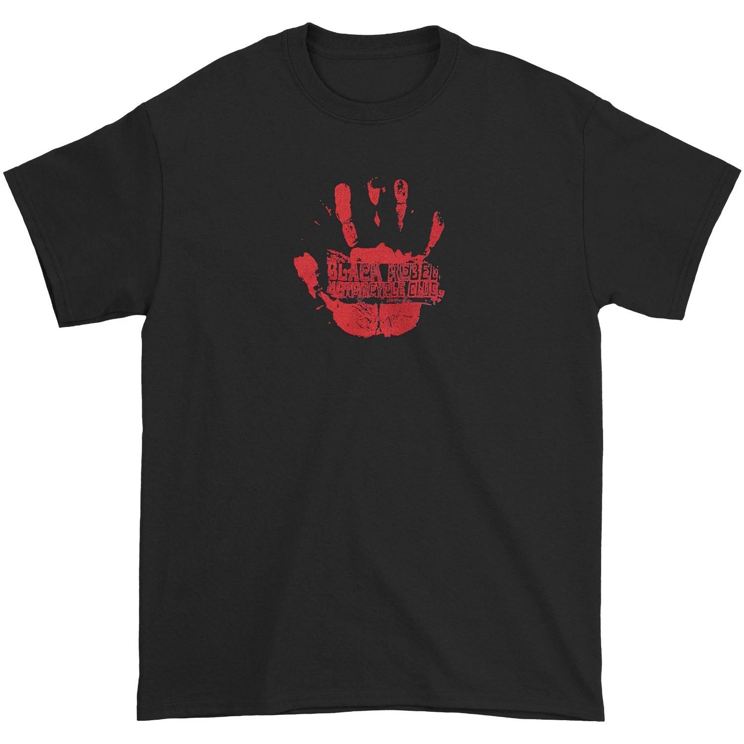 Men s Black Rebel Motorcycle Club T-shirt Small Black XL