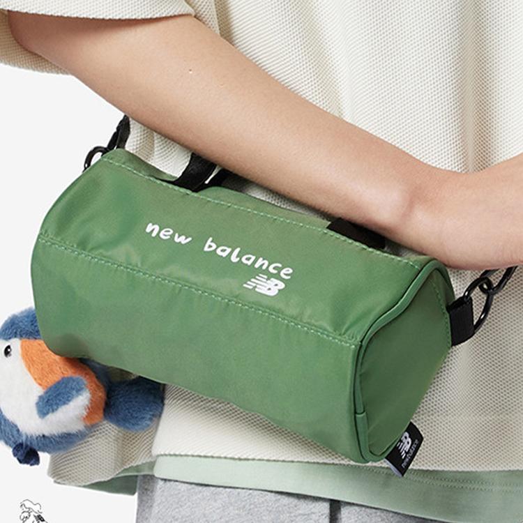 New New Balance Fabric Shoulder Bag Crossbody Bag Regular Unisex Green LAB42411-OVN
