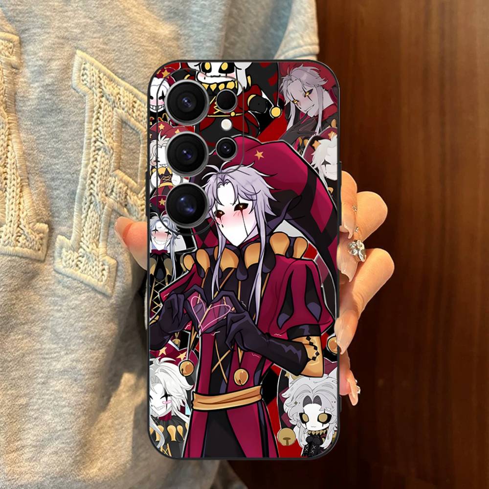 The Freak Circus Pierrot Phone Case For Samsung S 24 Fe 25 Ultra Plus 20 Lite 21 30 22 23 24 22 Ultra 5G Fundas