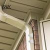 Corrosion Resistant Downspout Clip 4/8Pcs Aluminum Alloy Bracket Powder Coated Wall Mount Rain Gutter Installation Accessories Straps 2 X 3 Inch Pipe