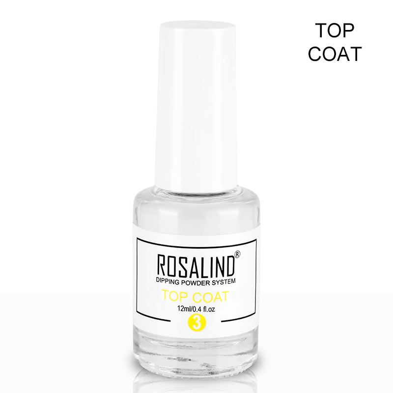 ROSALIND 10g Proszek do zanurzania Nail Natural Color Holograficzny brokat Nail Art Powder Nie ma potrzeby utwardzania lampą
