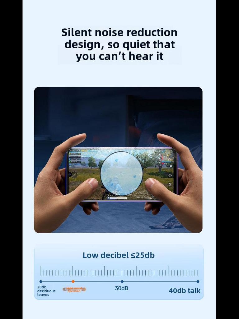 SL17 magnetický polovodičový chladič mobilního telefonu pro hraní her