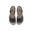 Crocs Brooklyn One Strap Wedge Sandals Women Sandals Black 209406-07H