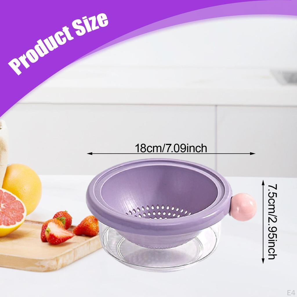 Function Kitchen Colander Set with Drain Bowl for Food Preparation