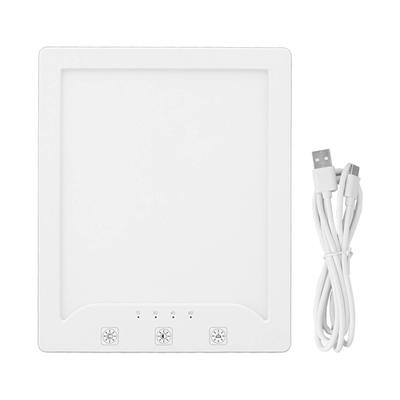 UV'siz LED Işıklı Fizyoterapi Lambası Simüle Edilmiş Güneş Işığı USB UV'siz Güneş Lambası 10000lx 3 Renkli