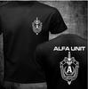 2026 Tactical Military‑Style Shield Badge Print T‑Shirt Summer Men Women Tee Aesthetic Trend Loose Short Sleeves T Shirts