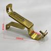 Durable Curtain Rods Bracket Adjustable Crossbar Fixing Clip Clamp Rails Rack  Home
