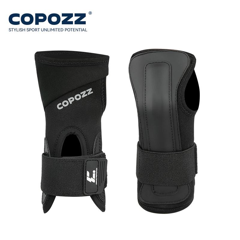 COPOZZ One Pair New Adult Ski Wrist Guard Snowboard Elastic Palm Protection Professional Men Women Skiing Protective Equipment